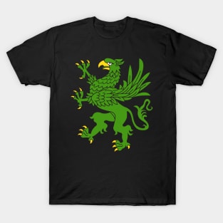 Griffon logo Green T-Shirt